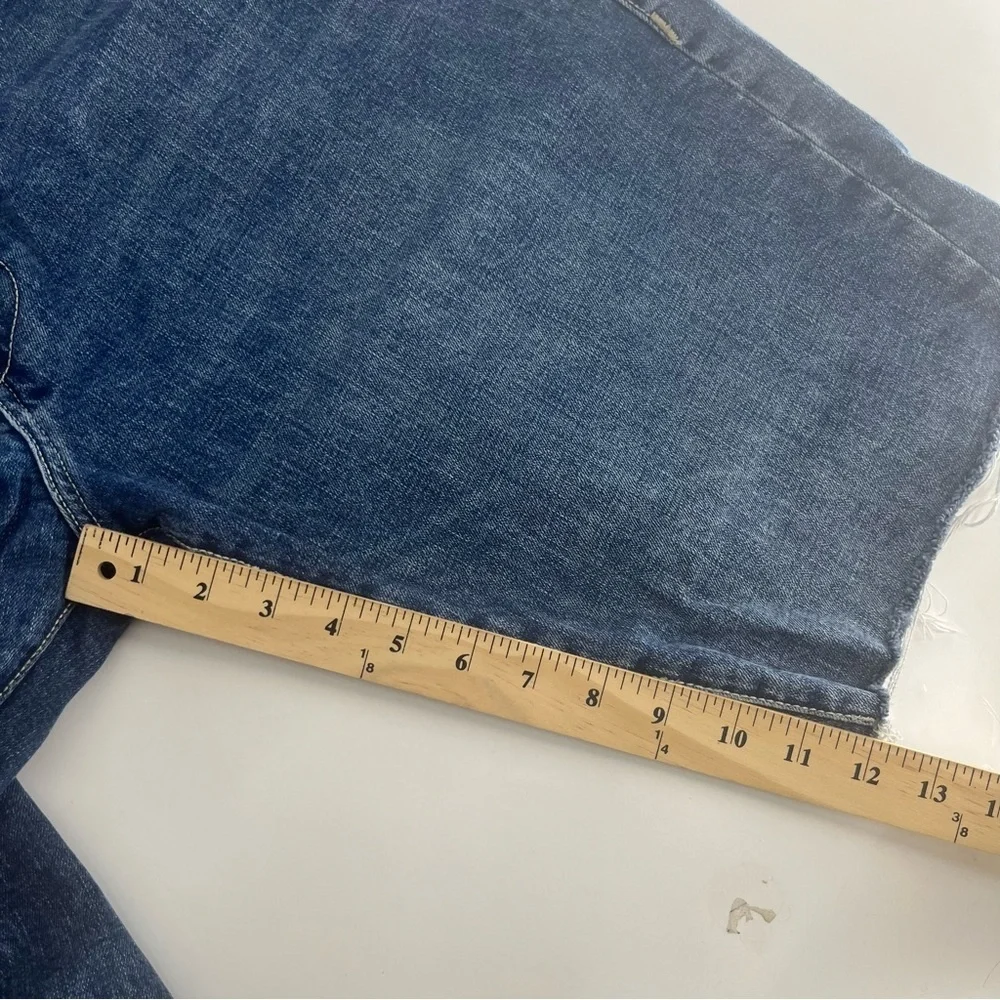 True Religion Denim Shorts Mens 40 Blue Baggy‎ Ricky Relaxed Straight Y2K Jorts